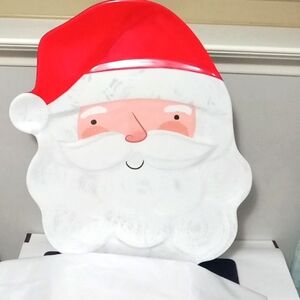 Santa Claus Cookie Platter New